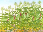 信阳榆钱树画画小姐姐,邂逅画中仙子的浪漫邂逅